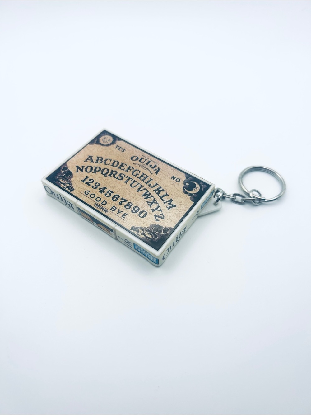 MINI HASBRO OUIJA Board Vintage Gameboard & Planchette Keychain © 1998